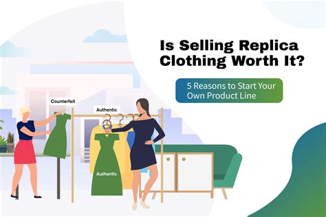 is it legal to sell fake clothing